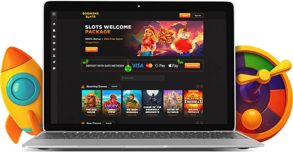 Booming Slots Casino UK Desktop